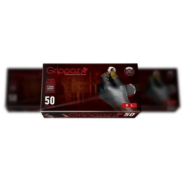 Auto Black Non-Slip Automotive Work Gloves (50 Pack)