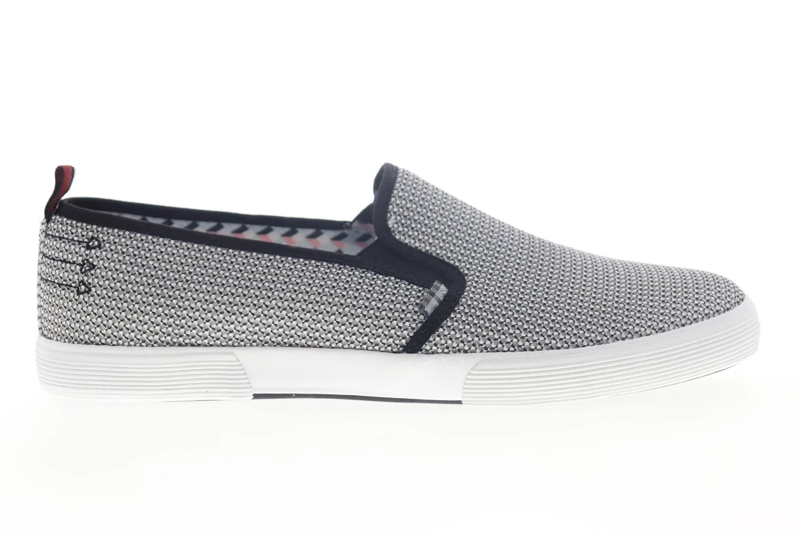 Ben Sherman Bristol Slip On BNM00162 Mens Black Mesh Lifestyle Sneakers Shoes