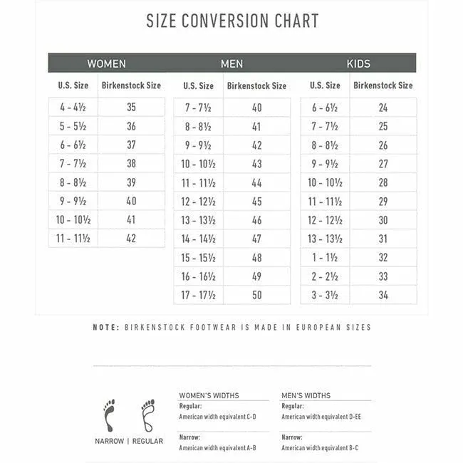 Birkenstock Women's Arizona Chunky White Narrow Sandal