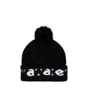 BLOCK OUT LOGO BEANIE Black | Bodega