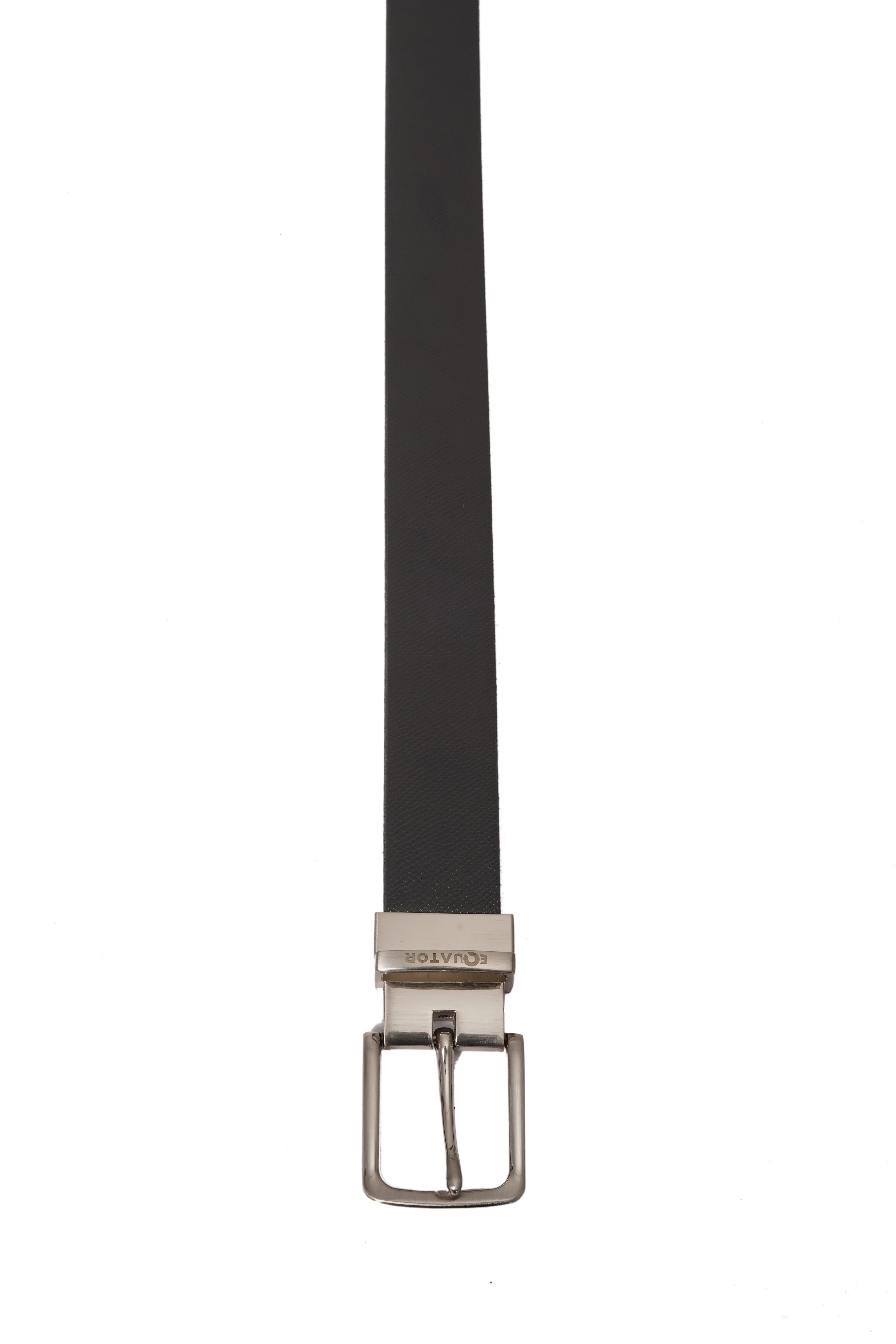 Brown Black Shaded Leather Belt
