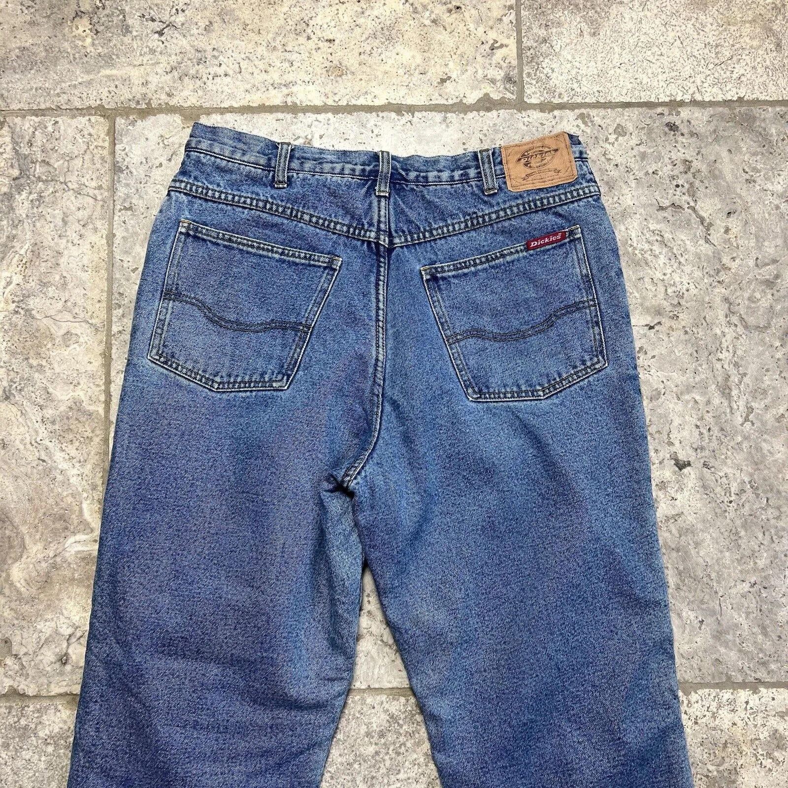 Dickies Jeans Blue Denim, Lined, Mens, 34”