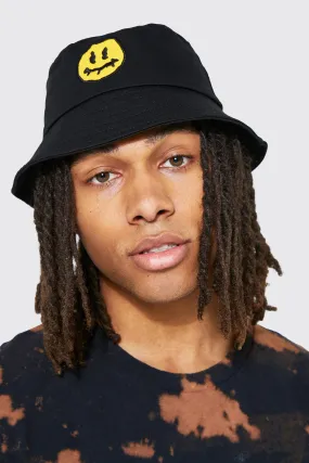 Embroidered Trippy Bucket Hat