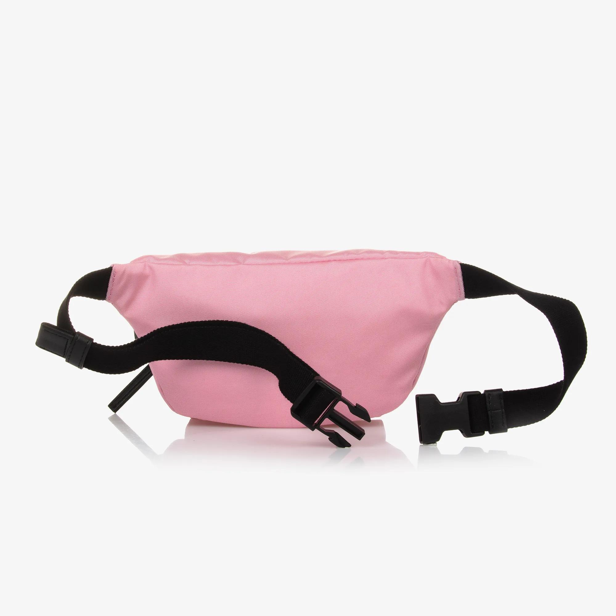 Girls Pink Canvas Belt Bag (20cm)