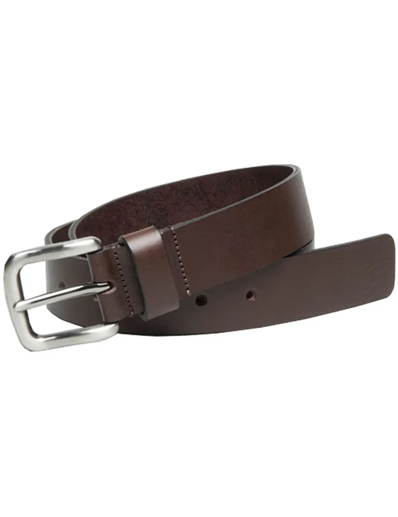 Ibex England Full Grain Leather Belt Brown