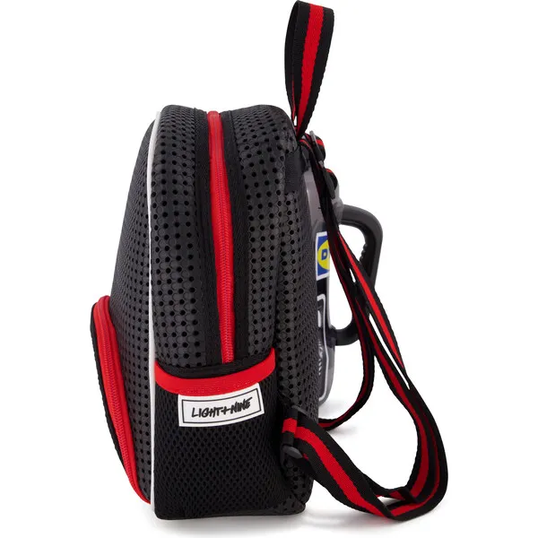 Light + Nine Little Miss Backpack, Classic Red