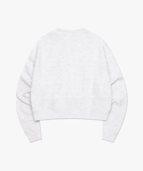LMC  |Street Style Long Sleeves Plain Logo Cropped Tops