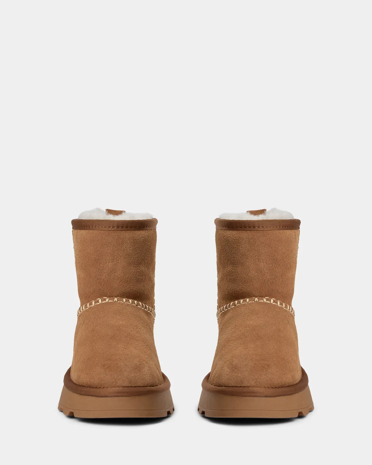 MARIESW TEDDY BOOT - Tan