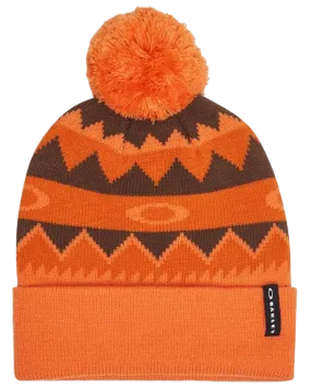 Oakley Nordic Beanie - Orange Norway Pattern