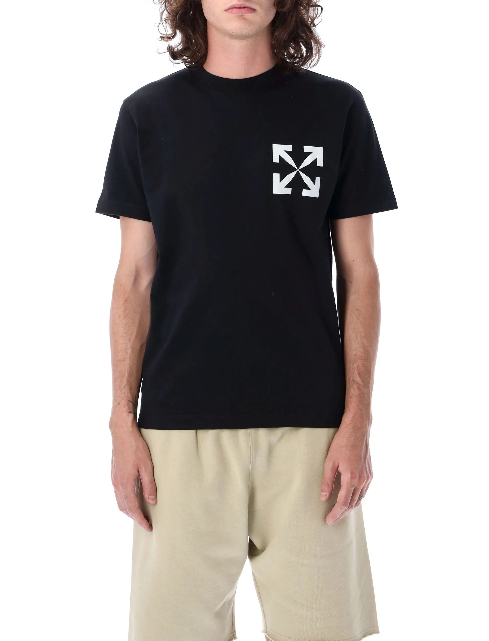 Off-White Arrow Printed Crewneck T-Shirt