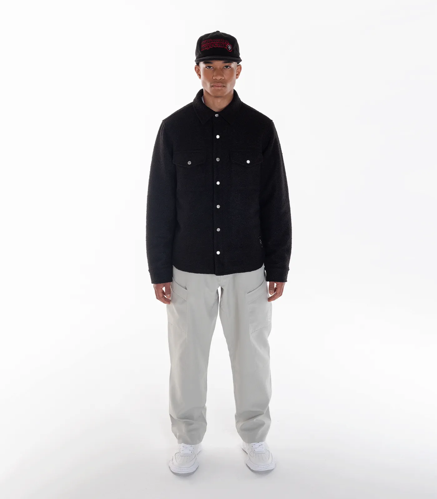 OUTDOORSMAN OVERSHIRT - BLACK