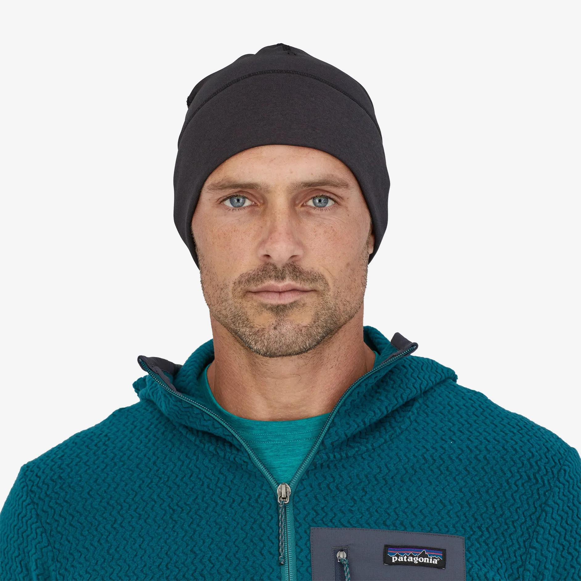 Patagonia R1 Daily Beanie Ink Black