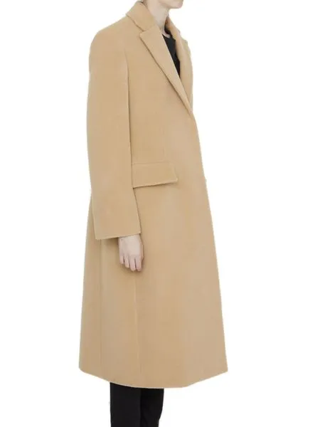 RAFFIA SINGLE BREASTED COAT