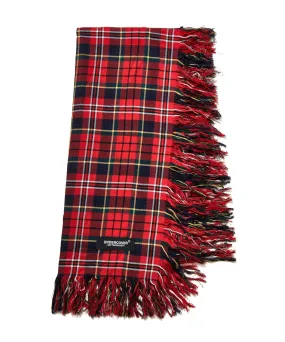 UNDERCOVER  Men's Cotton Tartan Scarf Checks 